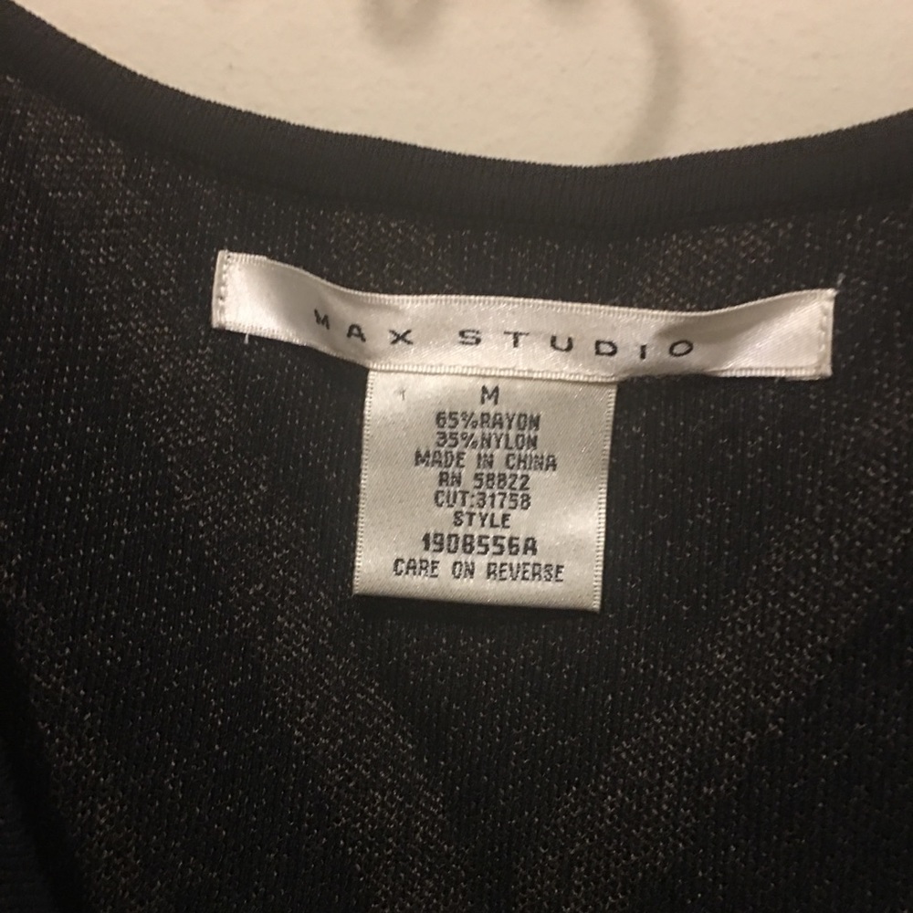 Max Studio Form fitting bandage dress